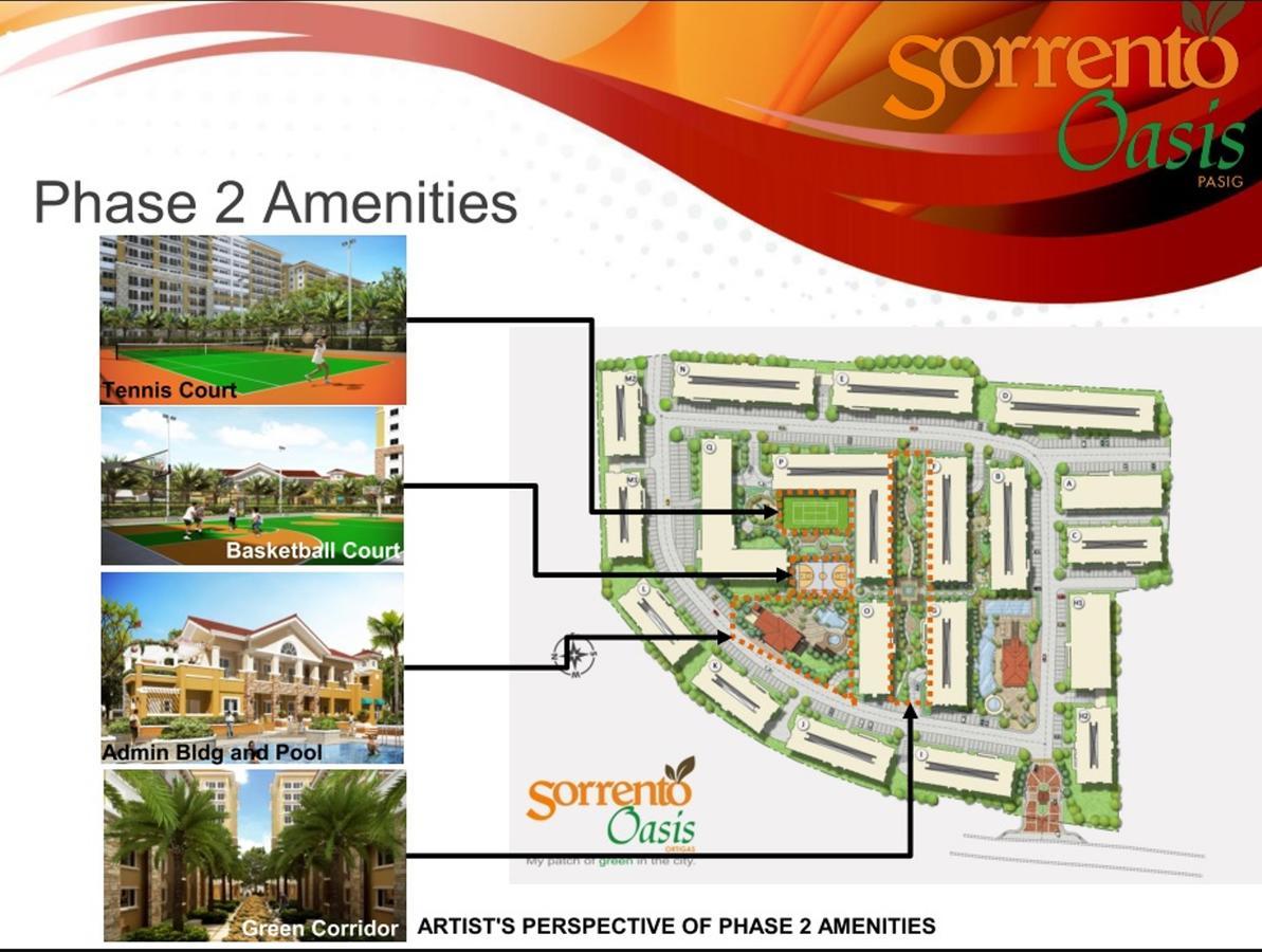 Hotel 2 BR Sorrento Oasis Pasig City Esterno foto